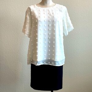 NWT Cream Shirt Large